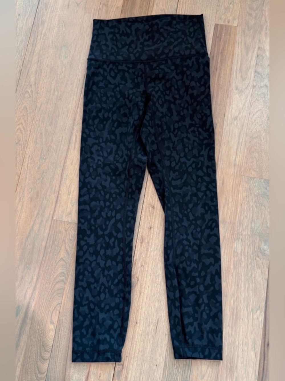 lululemon athletica Black Subtle Animal Print Leggings